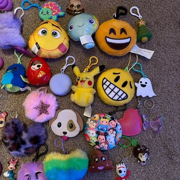 Bundle Of Kids Keychains